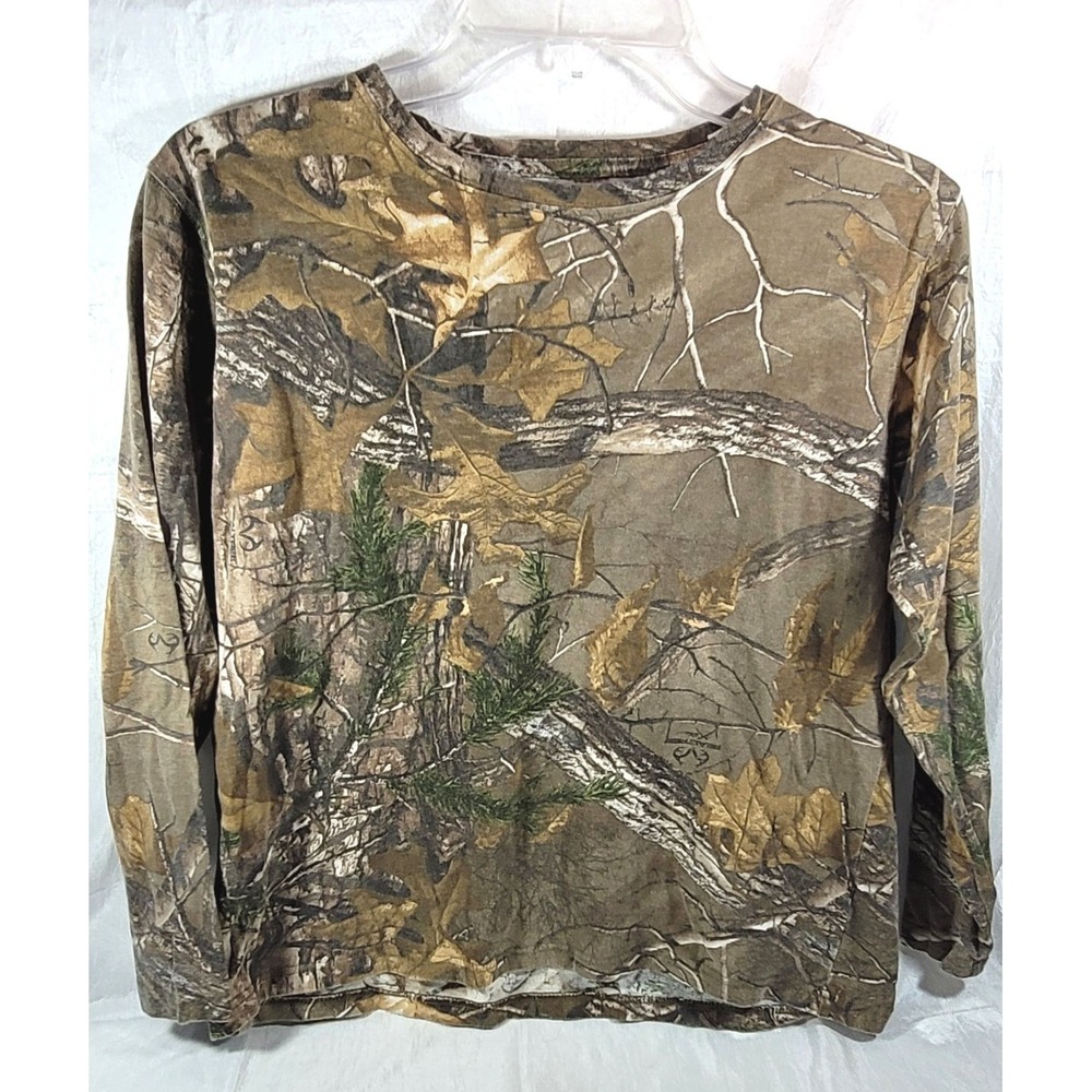 Gander Mountain Guide Series RealTree Camo Long‎ Sleeve T-Shirt - Youth XL